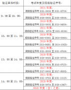 歷年度全國會計專業技術中級資格考試上海市資格證書將于2022年11月27日集中驗證發放